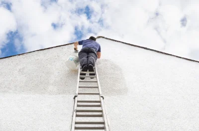 Peinture extérieure à Grosbois — façades et ravalement